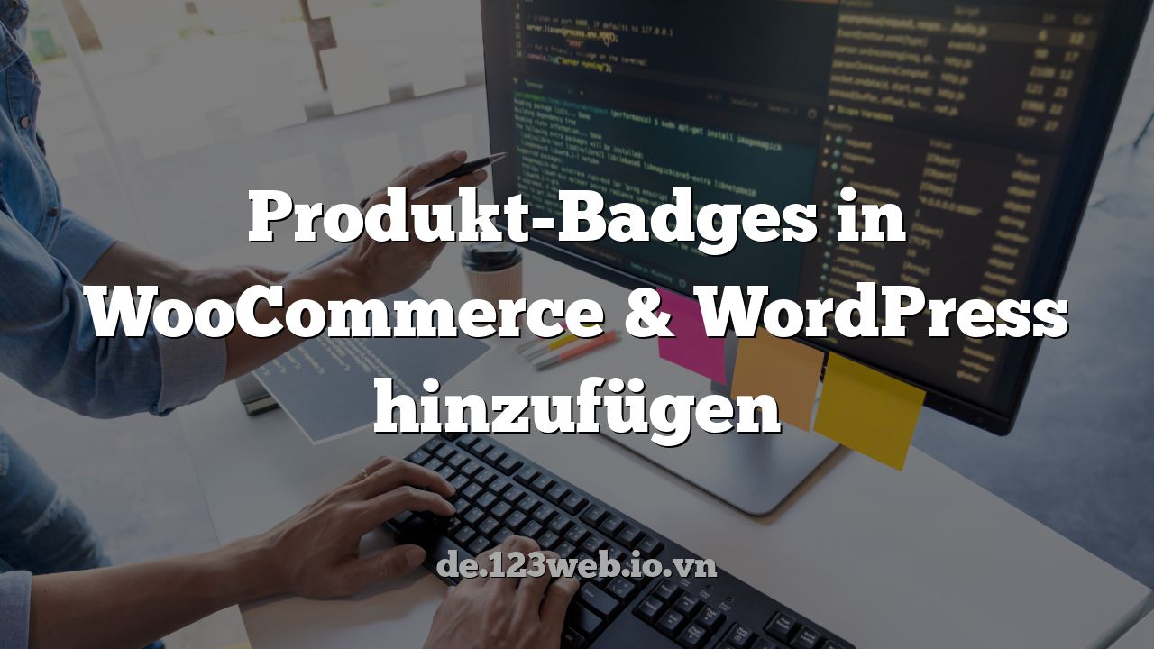 Produkt-Badges in WooCommerce & WordPress hinzufügen