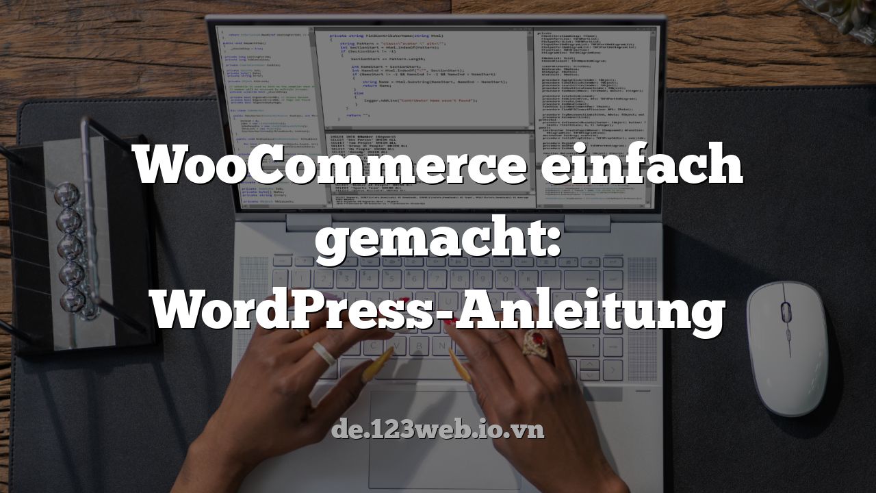 WooCommerce einfach gemacht: WordPress-Anleitung