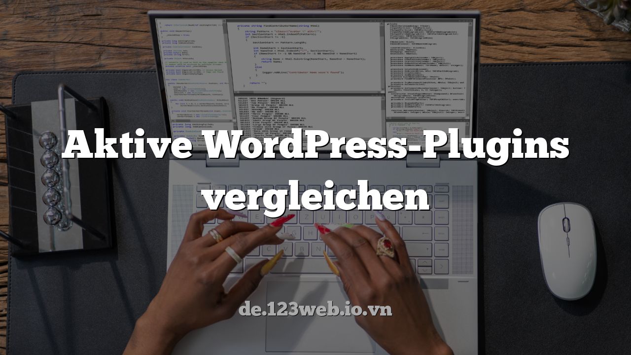 Aktive WordPress-Plugins vergleichen