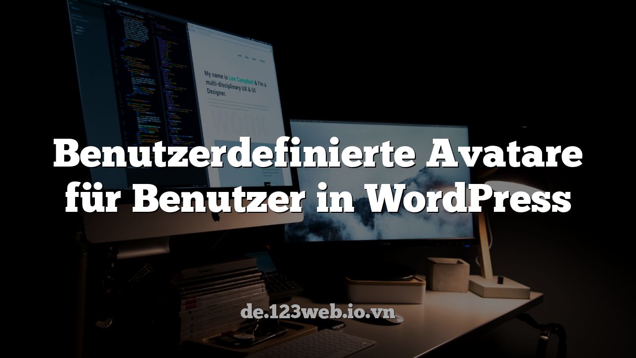Benutzerdefinierte Avatare für Benutzer in WordPress