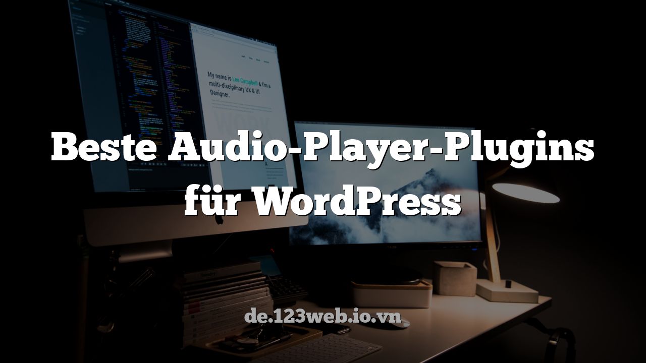 Beste Audio-Player-Plugins für WordPress