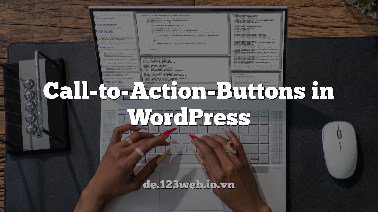 Call-to-Action-Buttons in WordPress