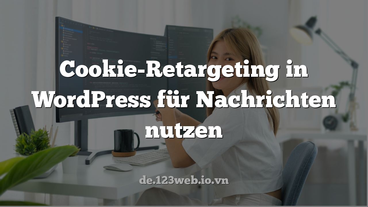 Cookie-Retargeting in WordPress für Nachrichten nutzen