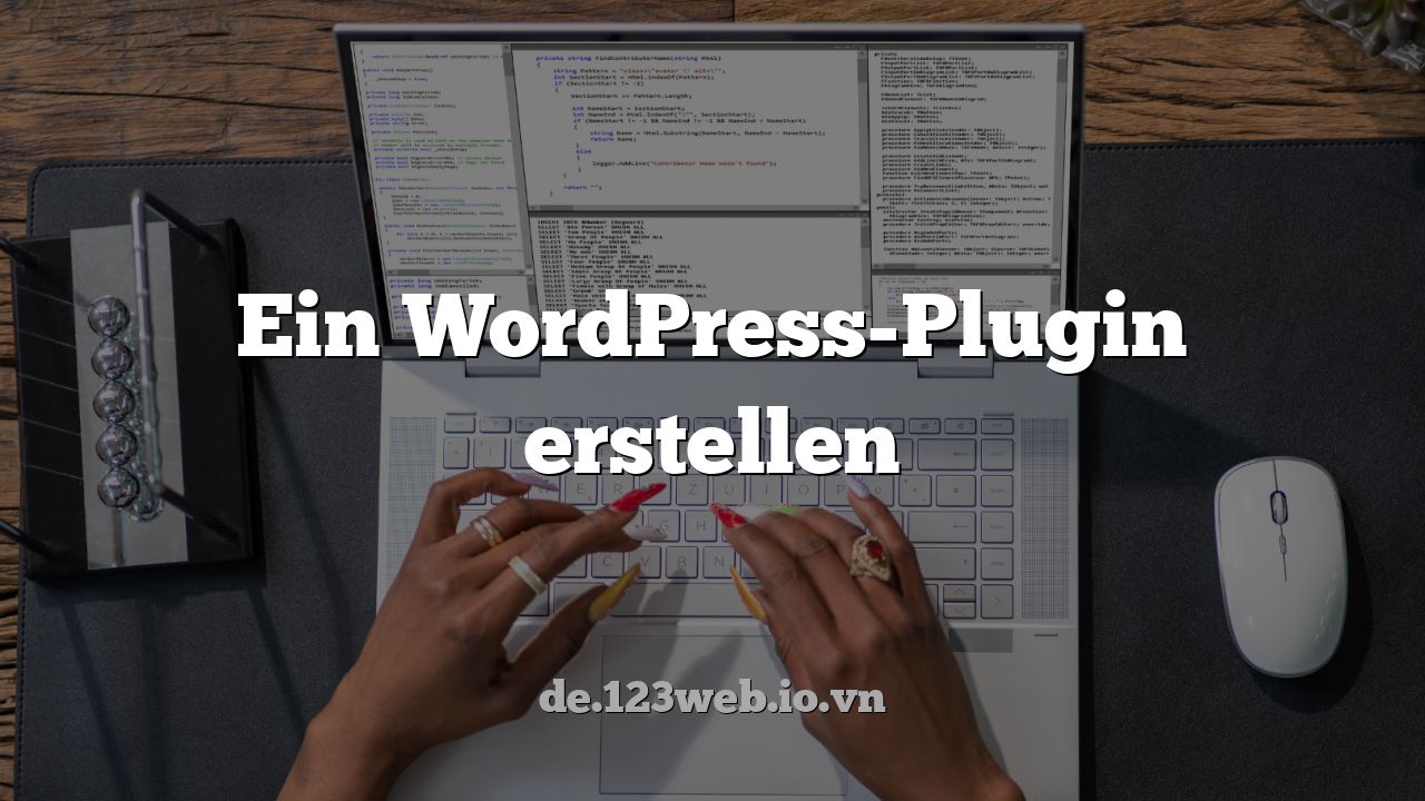Ein WordPress-Plugin erstellen