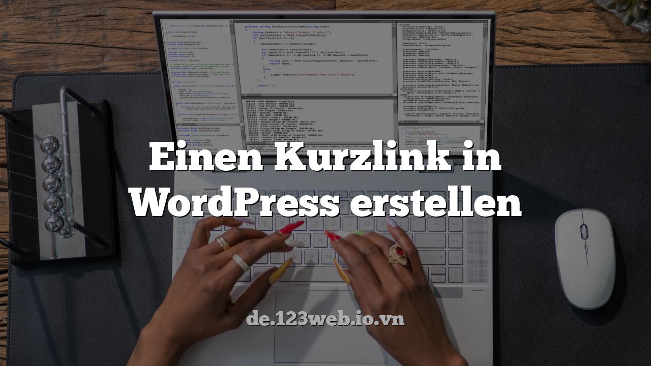 Einen Kurzlink in WordPress erstellen