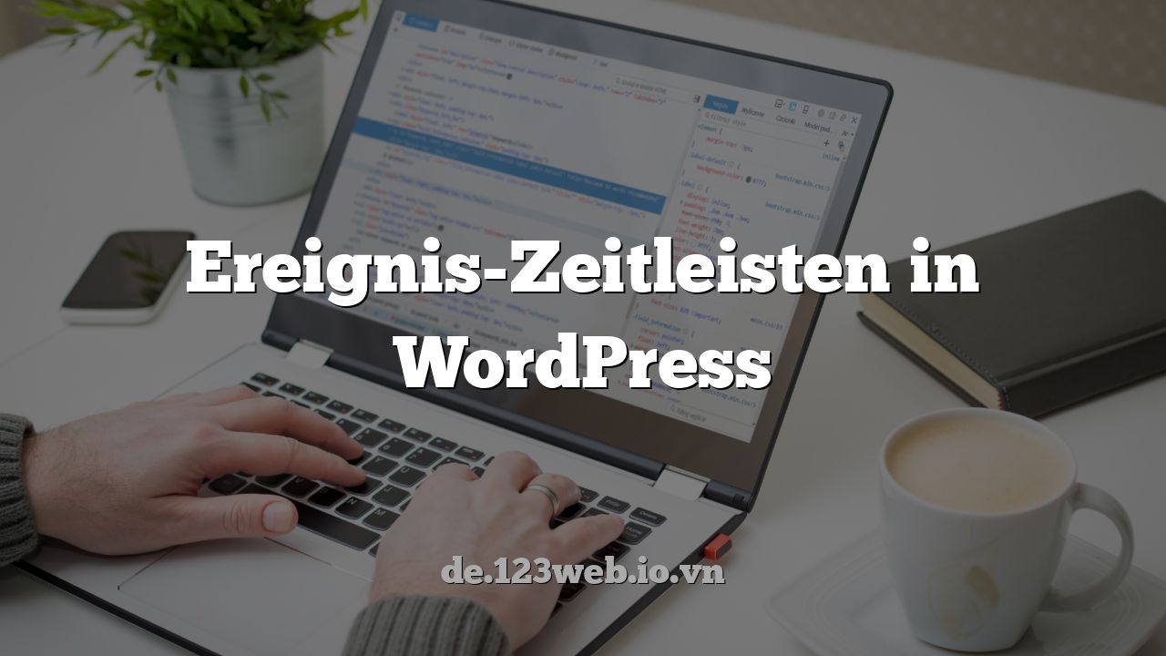 Ereignis-Zeitleisten in WordPress