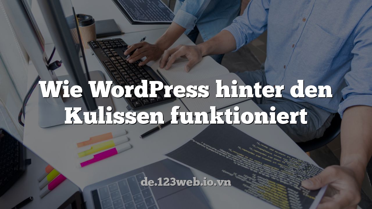 Wie WordPress hinter den Kulissen funktioniert