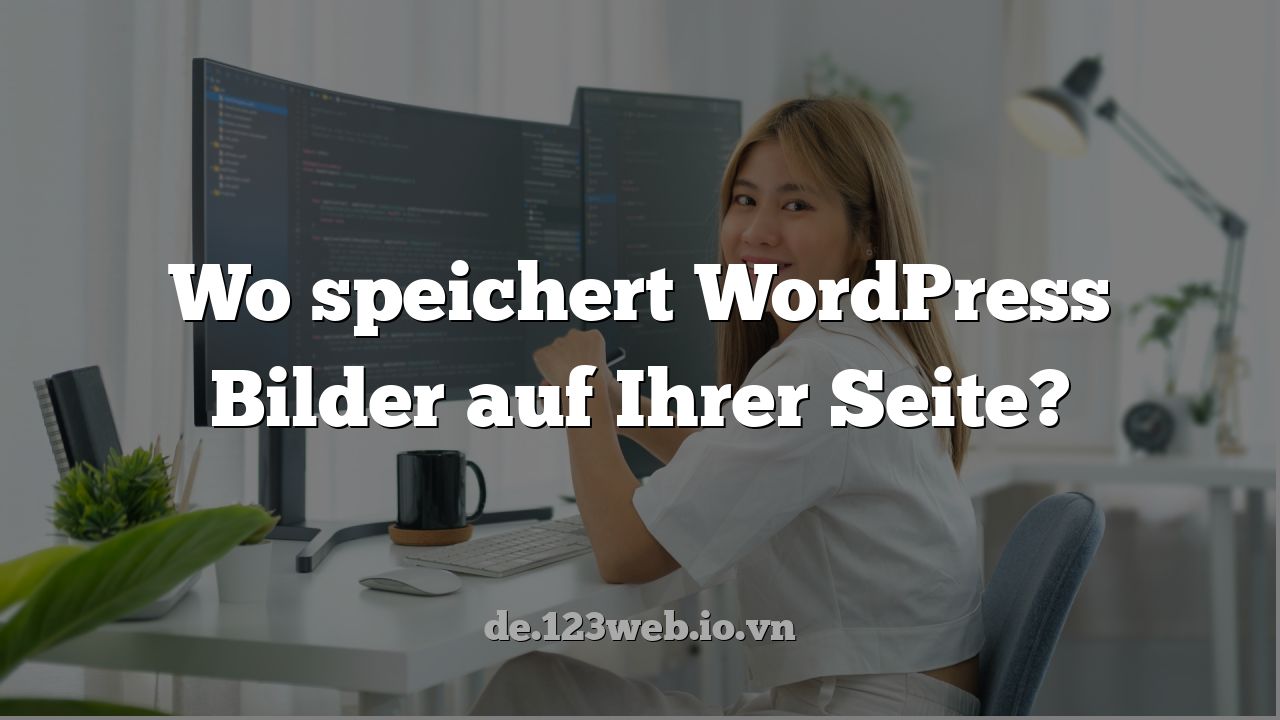 Wo speichert WordPress Bilder auf Ihrer Seite?