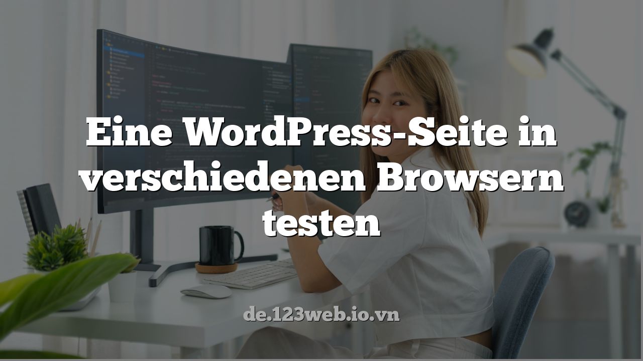Eine WordPress-Seite in verschiedenen Browsern testen