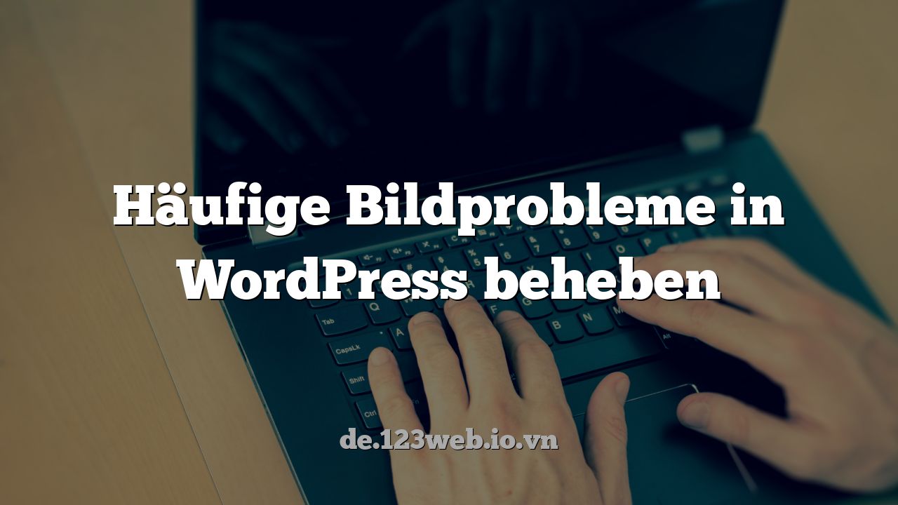 Häufige Bildprobleme in WordPress beheben