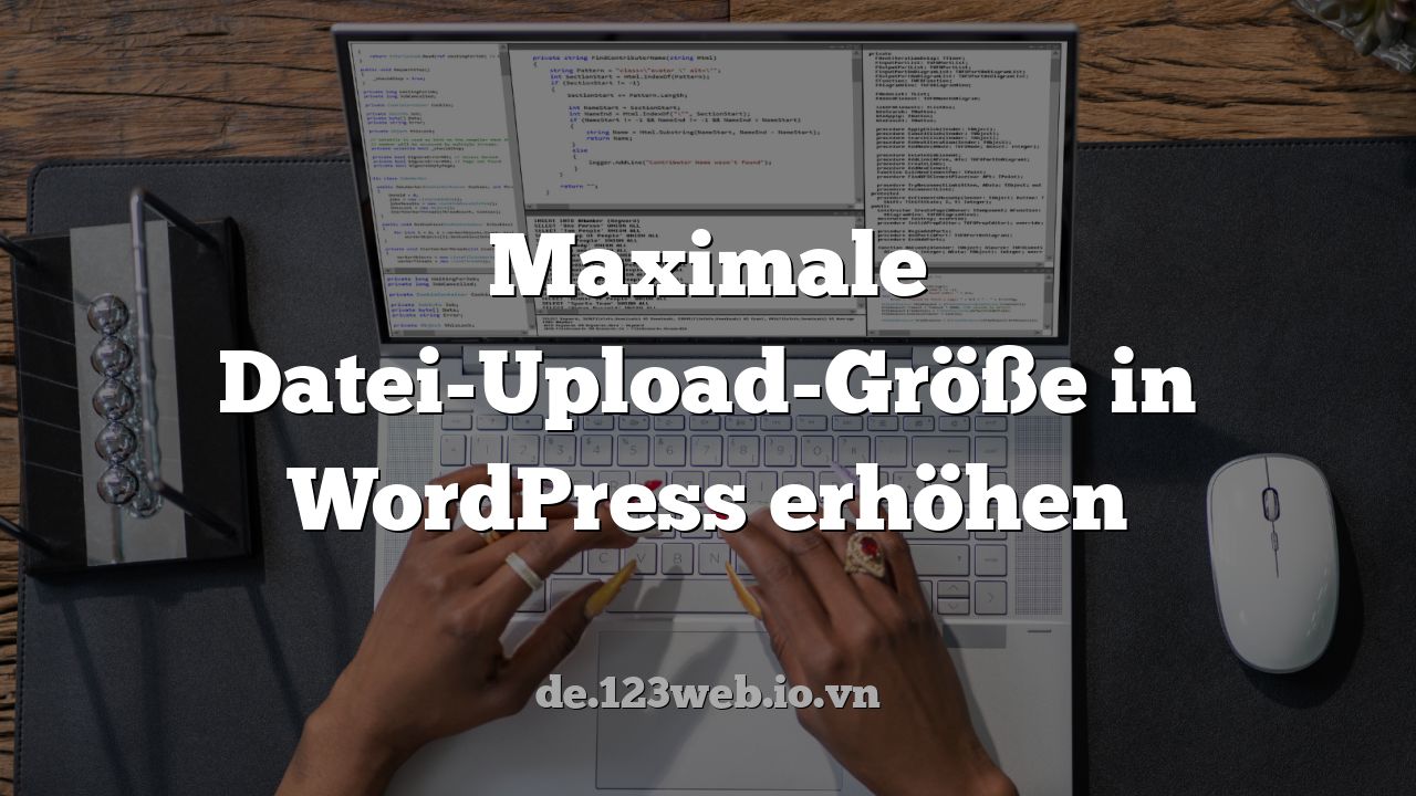 Maximale Datei-Upload-Größe in WordPress erhöhen