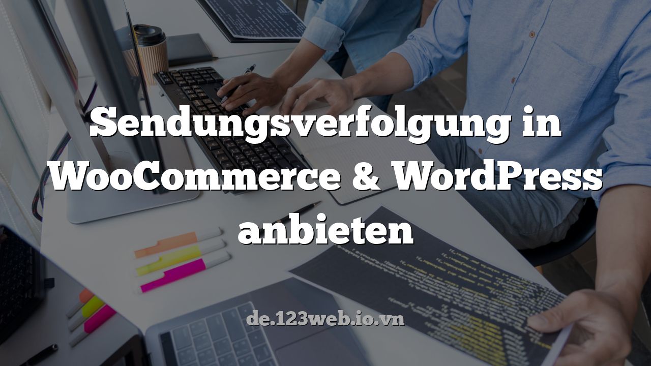 Sendungsverfolgung in WooCommerce & WordPress anbieten
