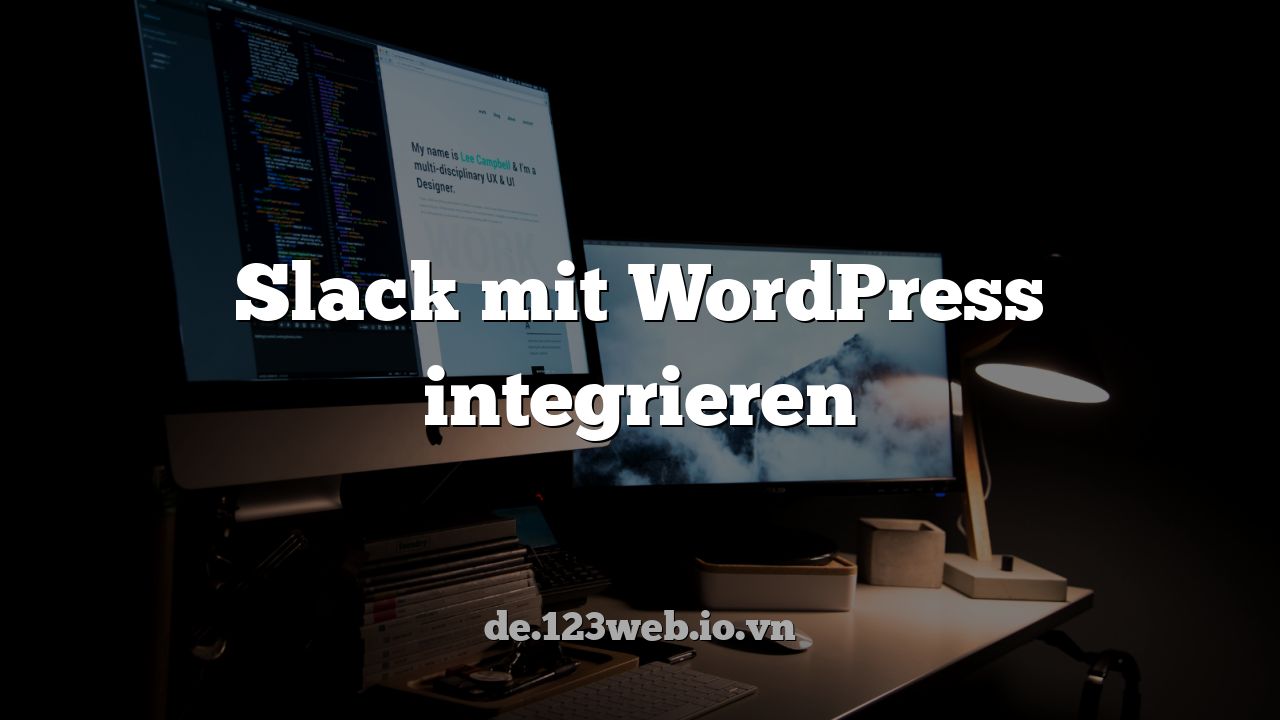 Slack mit WordPress integrieren