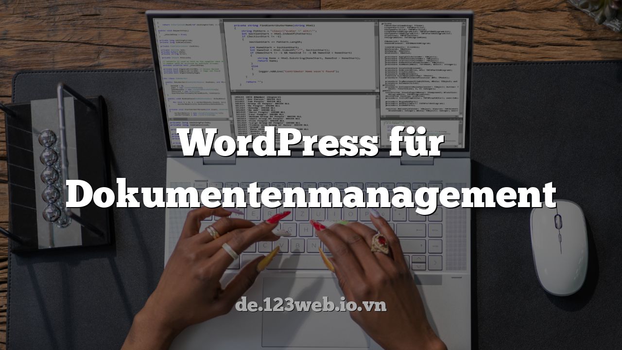 WordPress für Dokumentenmanagement